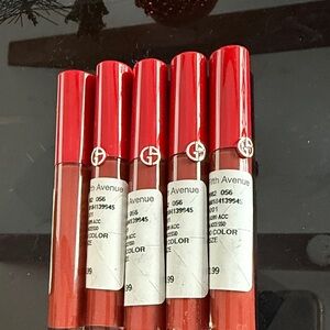 Giorgio Armani Bold Red Lip Gloss Collection